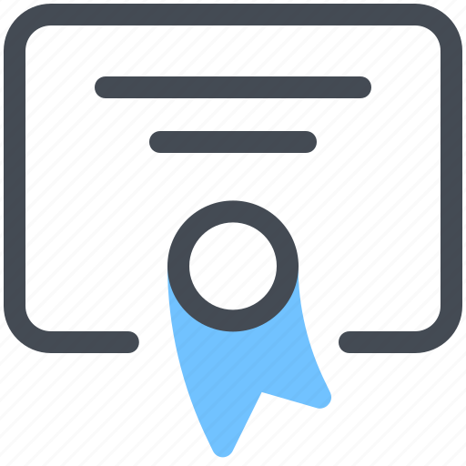Certification, diploma, degree icon - Download on Iconfinder