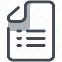 tasks, list, document, sheet