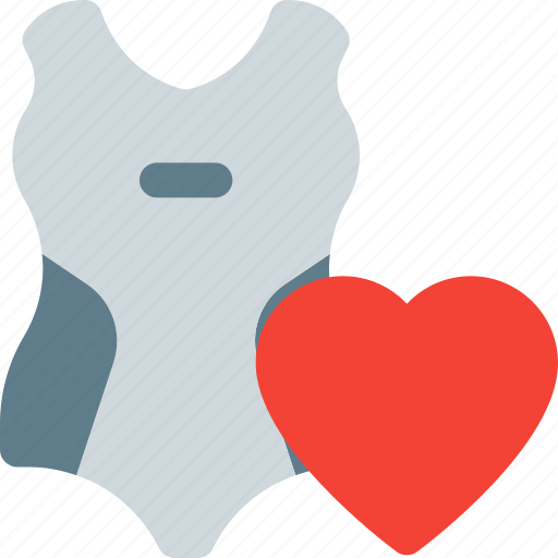 Swimsuit, love, heart icon - Download on Iconfinder