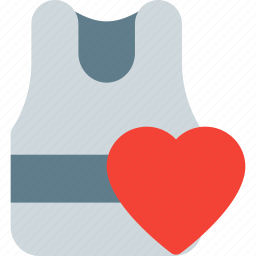 Tanktop, camisole, heart icon - Download on Iconfinder