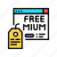 freemium, online, service, subscription, content, music 
