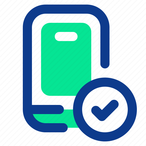 Phone, check, mobile, smartphone icon - Download on Iconfinder