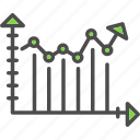 arrow, chart, economy, graph, growth, rise, rising