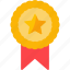 badge, medal, award, winner, achievement 