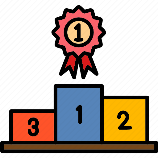 First, position, place, podium, win, icon icon - Download on Iconfinder