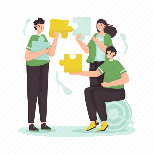 Teamwork, discussion, ideas, puzzle, success, partnership, strategy icon - Download on Iconfinder