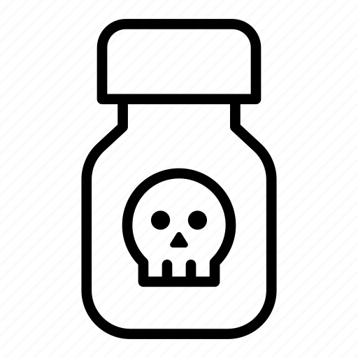 Death, suicide, poison, potion, danger icon - Download on Iconfinder