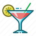 cocktail, drink, summer, glass, beverage