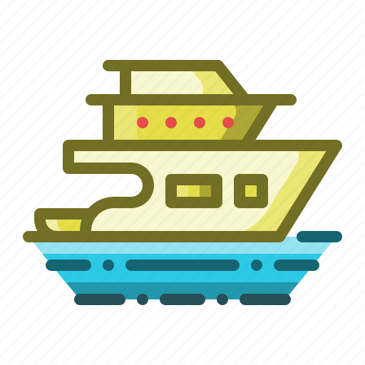 Cruises, ship, summer, vacation, transportation icon - Download on Iconfinder