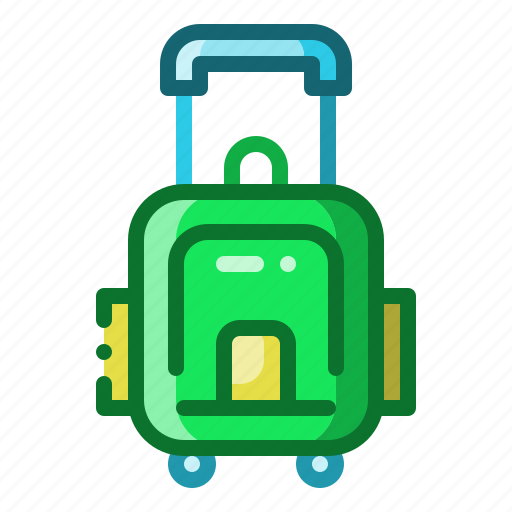 Luggage, traveling, travel, summer, vacation, holiday icon - Download on Iconfinder