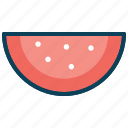 food, fresh, fruit, healthy, slice, summer fruit, watermelon