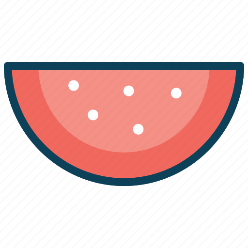 Food, fresh, fruit, healthy, slice, summer fruit, watermelon icon - Download on Iconfinder