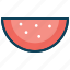 food, fresh, fruit, healthy, slice, summer fruit, watermelon 