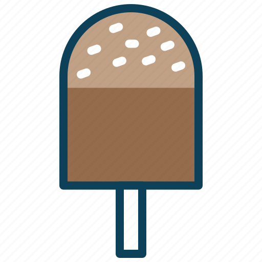 Dessert, food, stick ice cream, summer, sweet icon - Download on Iconfinder