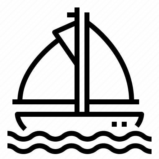 Boat, sailboat, sailing icon - Download on Iconfinder