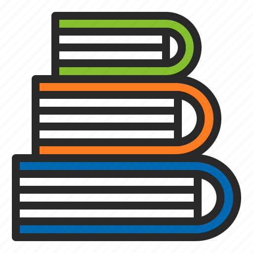 Books, college, paperbooks, school, textbooks icon - Download on Iconfinder