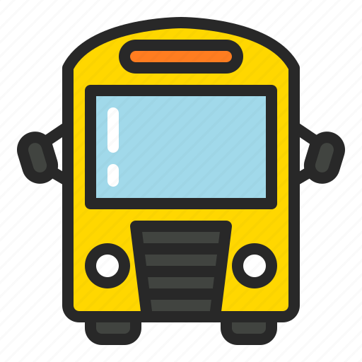 Buss, college, school, transportation, travel icon - Download on Iconfinder