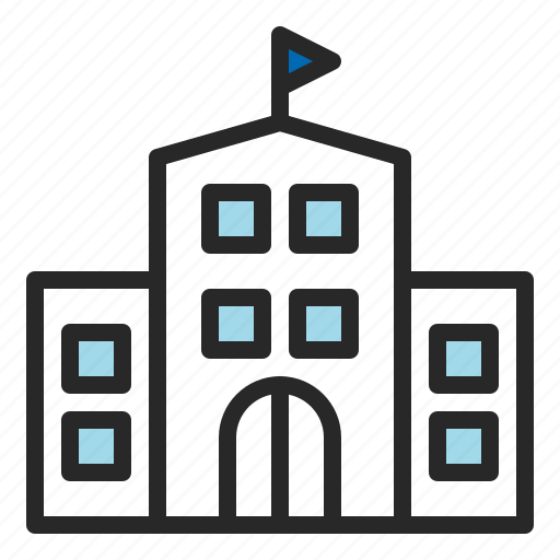 Building, college, office, school, university icon - Download on Iconfinder