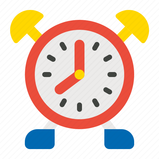 Alarm, clock, college, morning, school, time icon - Download on Iconfinder