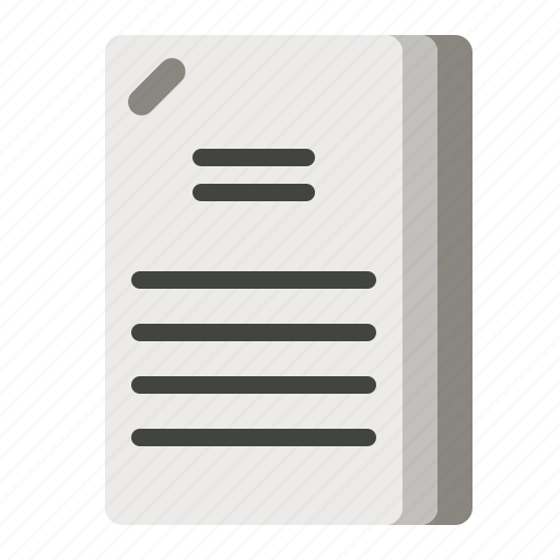College, document, essay, paper, report, school icon - Download on Iconfinder