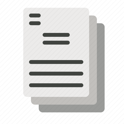 College, document, essay, paper, report, school icon - Download on Iconfinder