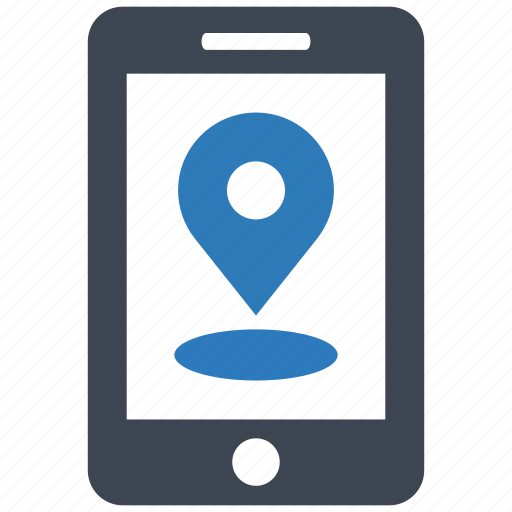 Gps, mobile, navigation, location, phone, app, direction icon - Download on Iconfinder