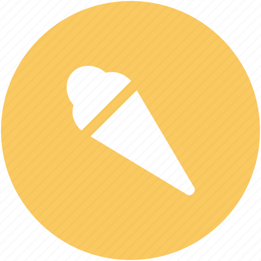 Cake cone, cone, cup cone, dessert, ice cone, ice cream, sweet food icon - Download on Iconfinder