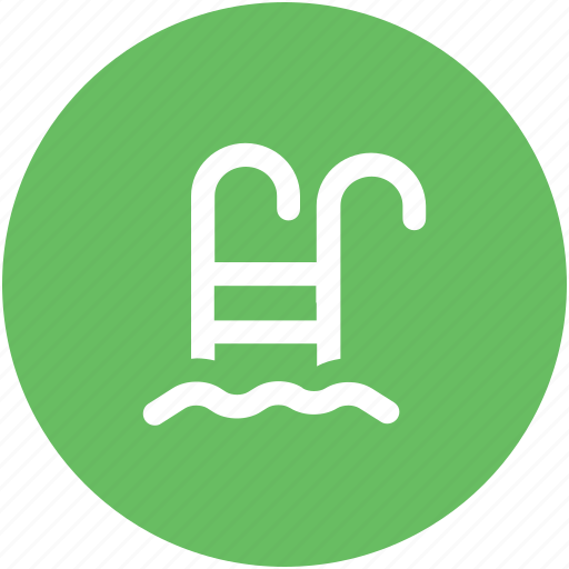 Pool ladders, pool stairs, pool steps, sea ladder, swimming ladder, swimming pool icon - Download on Iconfinder