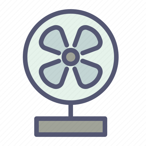 Air, appliance, breeze, device, fan, table icon - Download on Iconfinder