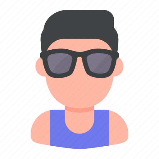 Beach, boy, man, people, summer, user, vacations icon - Download on Iconfinder