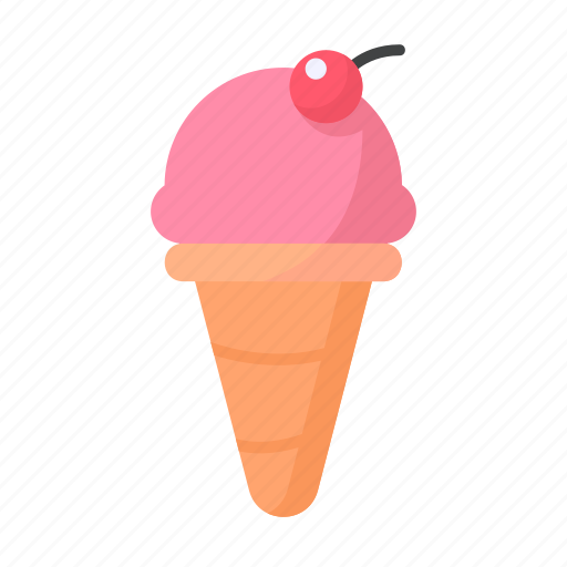 Cold, cone, food, icecream, sweet, weather icon - Download on Iconfinder
