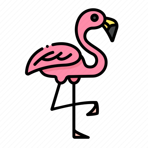 Animal, animals, bird, flamingo, wild, wildlife, zoo icon - Download on Iconfinder