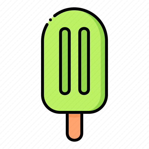 Food, gelato, holidays, icecream, melt, spring, stick icon - Download on Iconfinder