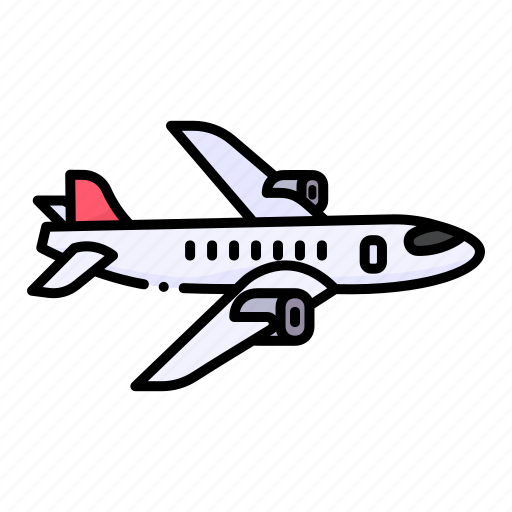 Airplane, airport, flight, plane, transportation, travel icon - Download on Iconfinder