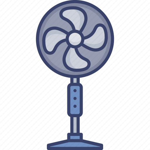Appliance, cooling, device, electric, electronic, fan icon - Download on Iconfinder
