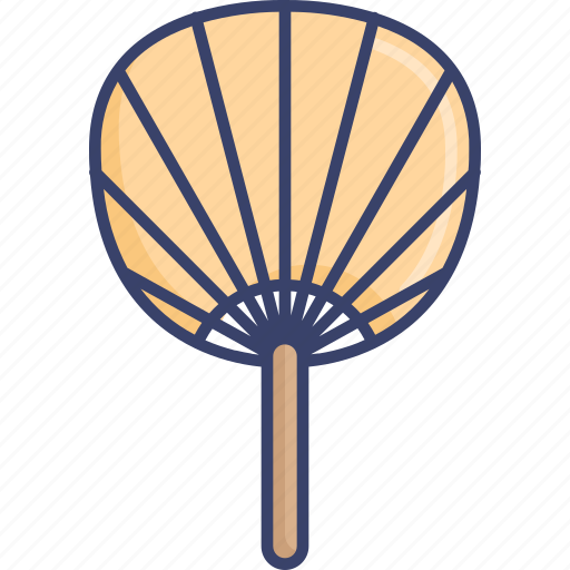 Fan, heat, hot, summer, vacation, wave icon - Download on Iconfinder