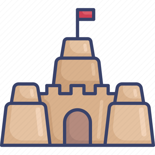 Activity, beach, build, holiday, sand, sandcastle icon - Download on Iconfinder