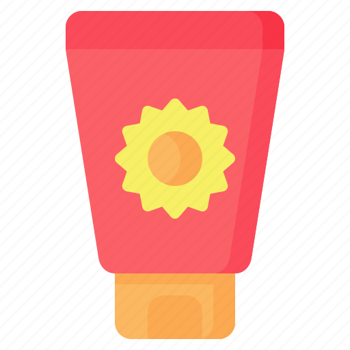 Cream, lotion, summer, sun, sunblock, suncream, sunscreen icon - Download on Iconfinder