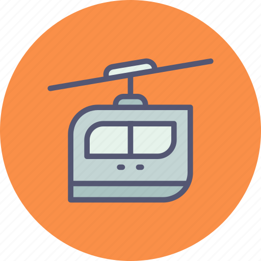 Cable, car, rail, railway, rope, service, transport icon - Download on Iconfinder