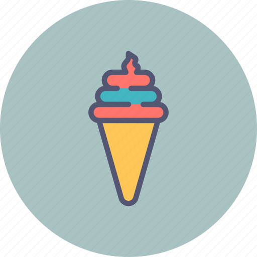 Cold, cone, cream, ice, kids, summer, sweet icon - Download on Iconfinder