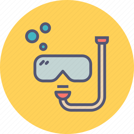 Activity, diving, marine, recreation, scuba, snorkeling, water icon - Download on Iconfinder