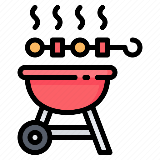 Barbecue, barbeque, bbq, grill, satay, skewer, summer icon - Download on Iconfinder