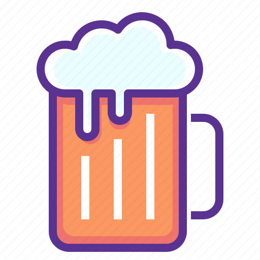 Alcohol, beer, beverage, cold, drink, mug, party icon - Download on Iconfinder