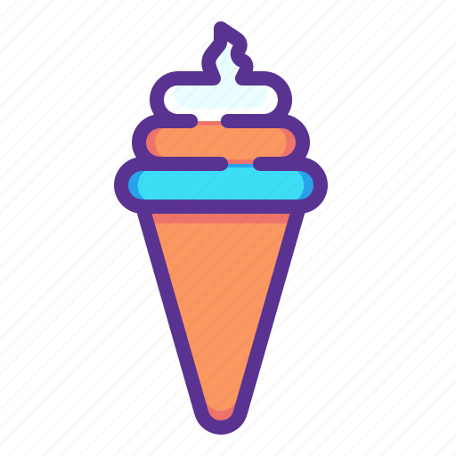 Cold, cone, kids, summer, sweet, hygge, ice cream icon - Download on Iconfinder
