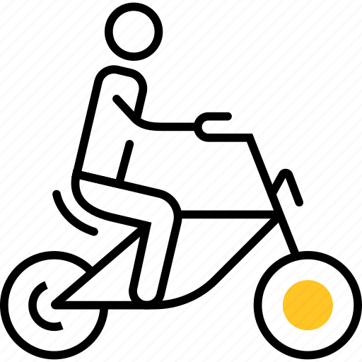 Bike, person, transport, sport icon - Download on Iconfinder