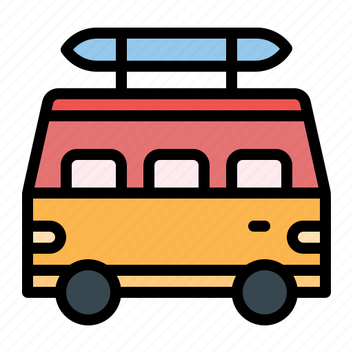 Summer, camper, beach, vacation, holiday, travel icon - Download on Iconfinder