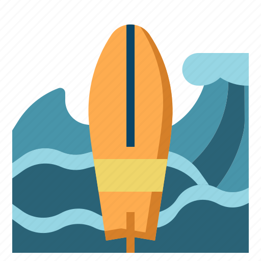 Surfboard, surf, equipment, surfing, summer, sports, beach icon - Download on Iconfinder