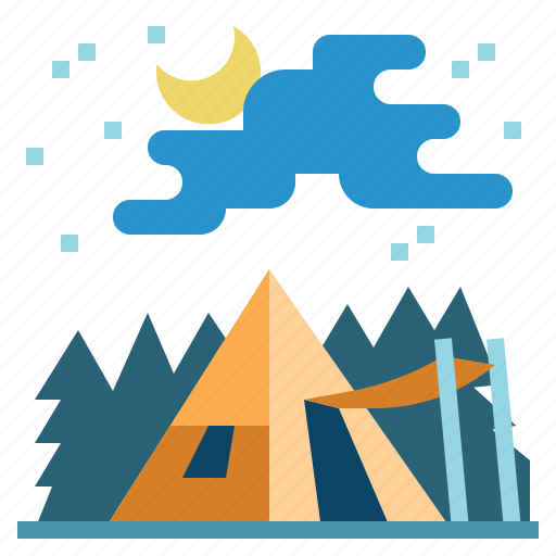 Camping, tent, camp, outdoor, adventure, nature, ecology icon - Download on Iconfinder