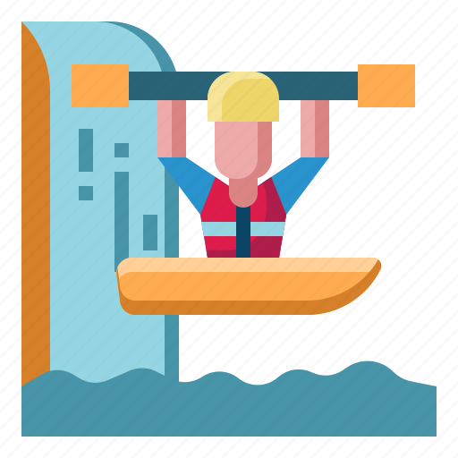 Kayak, extreme, outdoors, canoe, adventure, trip, nature icon - Download on Iconfinder