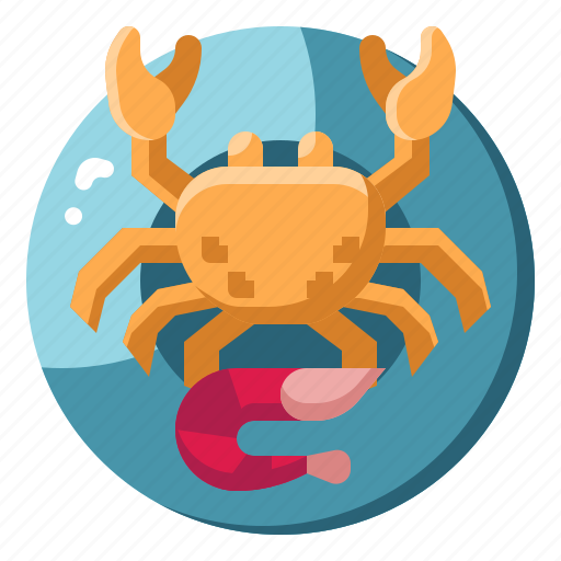 Seafood, food, restaurant, dish, crab, cuisine, kitchen icon - Download on Iconfinder
